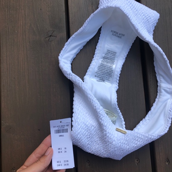 ‼️SOLD‼️ Hollister Smoked High Leg Bikini Bottom - Picture 3 of 5